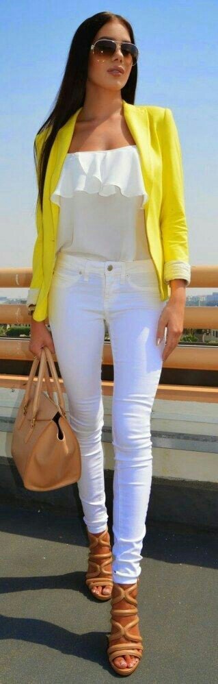 OUTFITS CON COLOR AMARILLO | Moda, Belleza y Fitness Amino