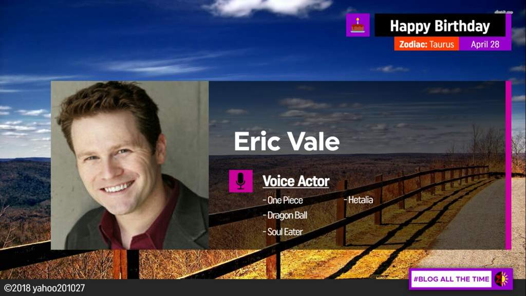 Happy Birthday Eric Vale Anime Amino