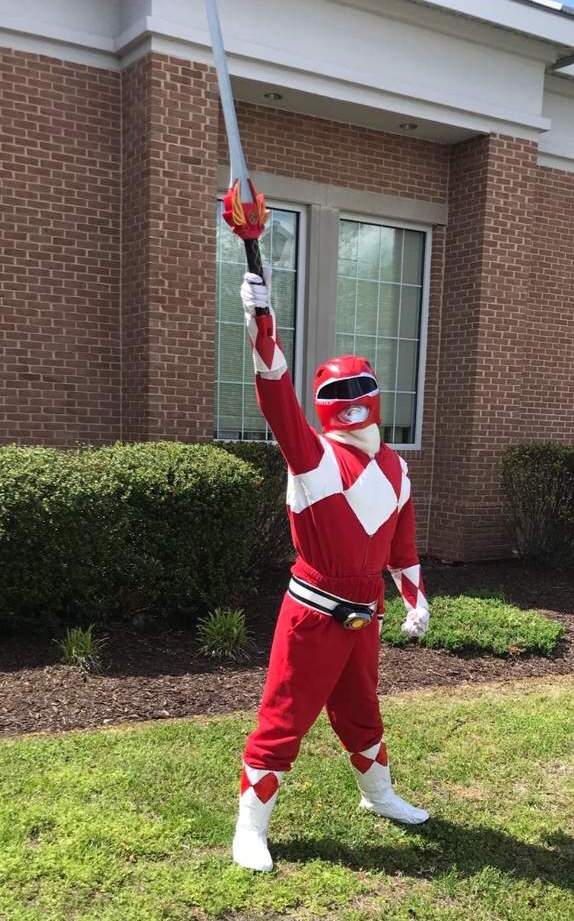 Mighty Morphin Red Ranger cosplay | Sentai & Rangers Unite Amino