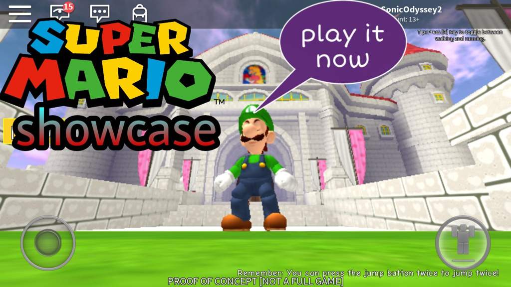 Super Mario Showcase Mario Amino - how to play mario roblox game