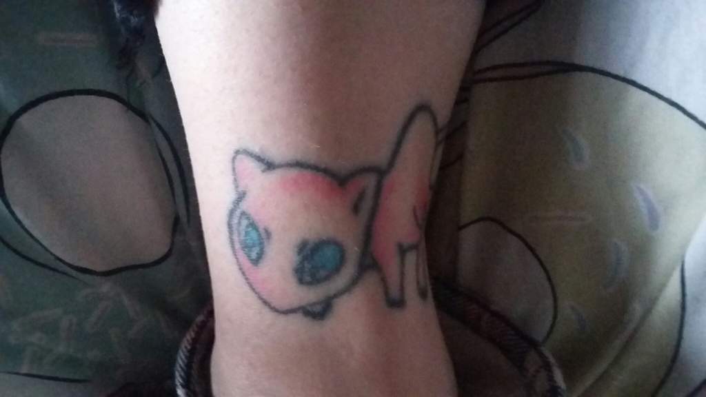 Mew Leg Tattoo Pokemon Amino