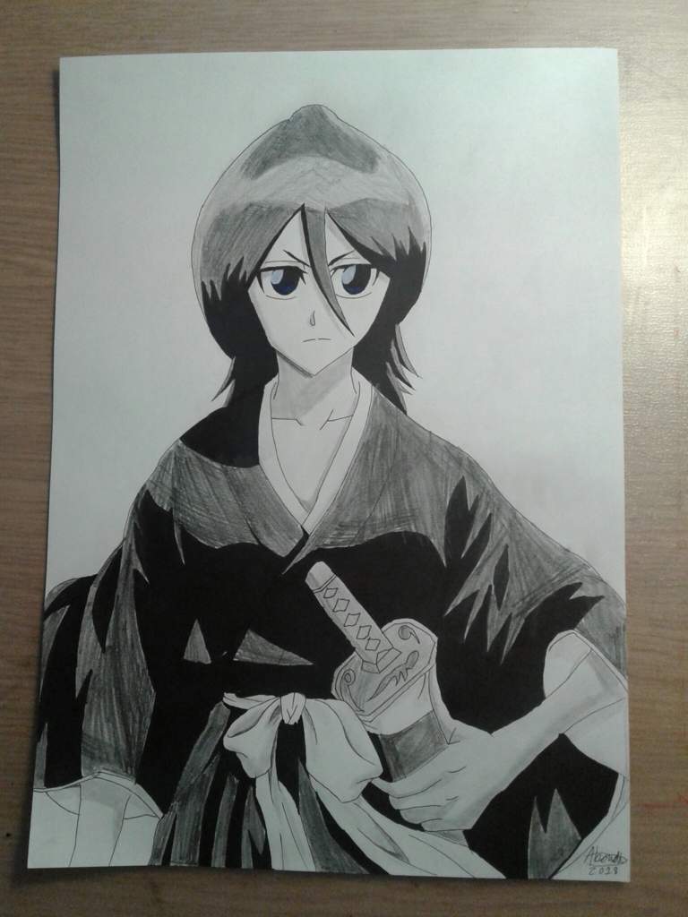 Rukia Kuchiki Bleach Drawing Art Amino