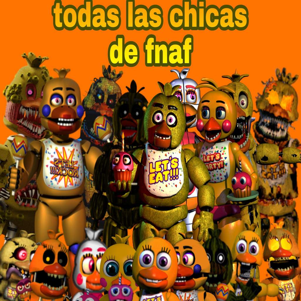 Lista 103+ Foto imágenes de todos los personajes de five nights funkin Mirada tensa