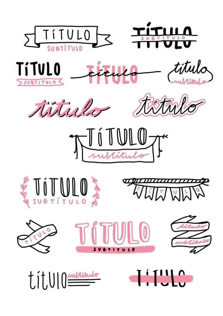 TITULOS BONITOS | •Studyblr• Amino