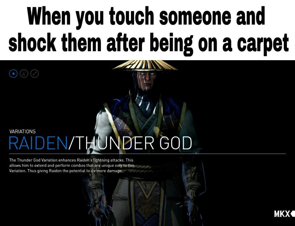 Raiden Mortal Kombat Meme