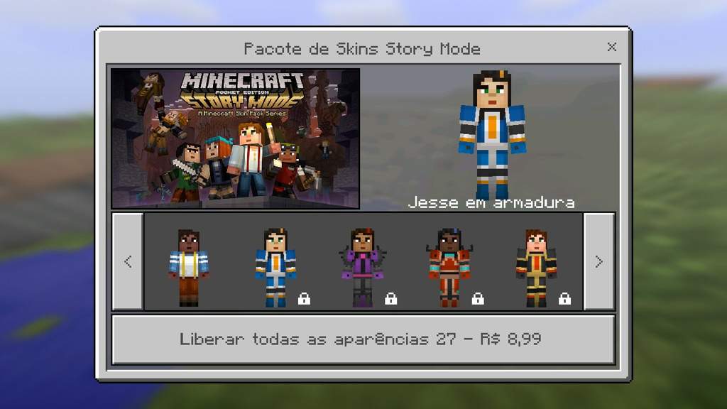 minecraft story mode skins pack