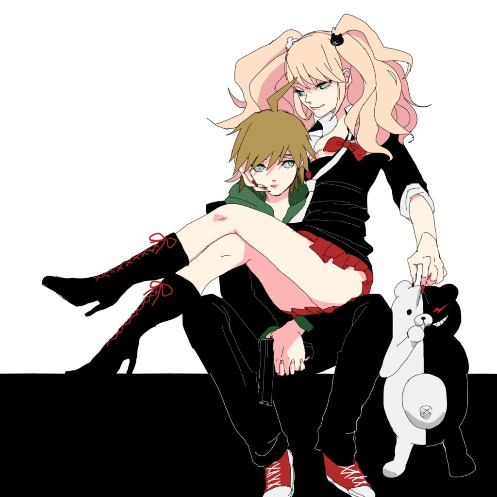 Why i think junko x naegi could be a yandere couple.