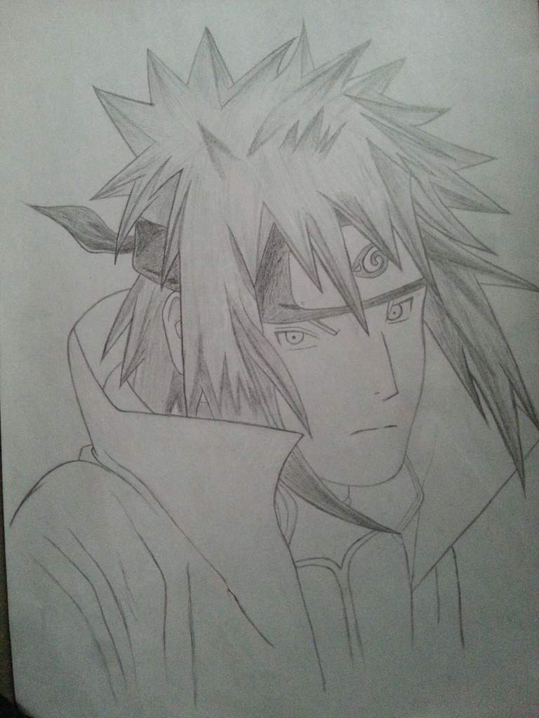 Minato Pencil Drawing