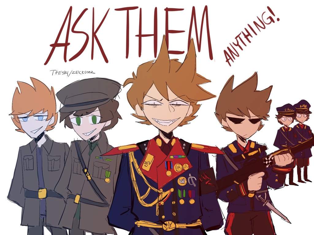 I did the thing™️,, Ask em’! (WW AU) | 🌎Eddsworld🌎 Amino