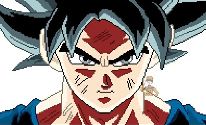 Como Dibujar A Goku Ultra Instinto Dominado En Bit O Pixel Art Images