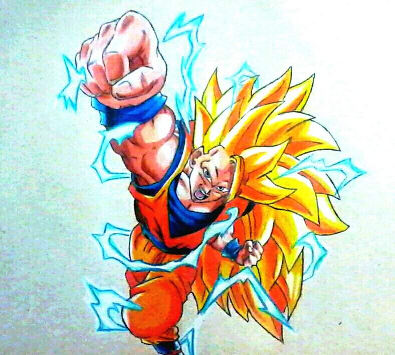 Goku ssj3. SEGUNDO intento 7u7 | •Arte Amino• Amino