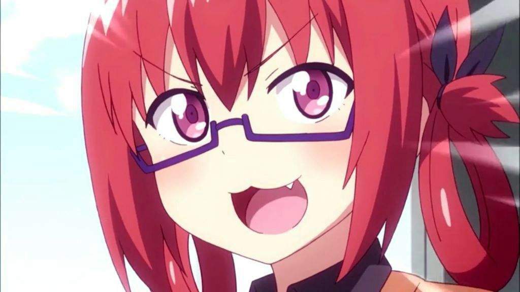 Anime wink face