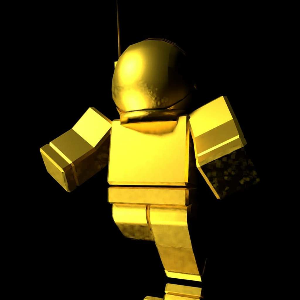 Golden Roblox Gfx Roblox Amino - roblox astronaut