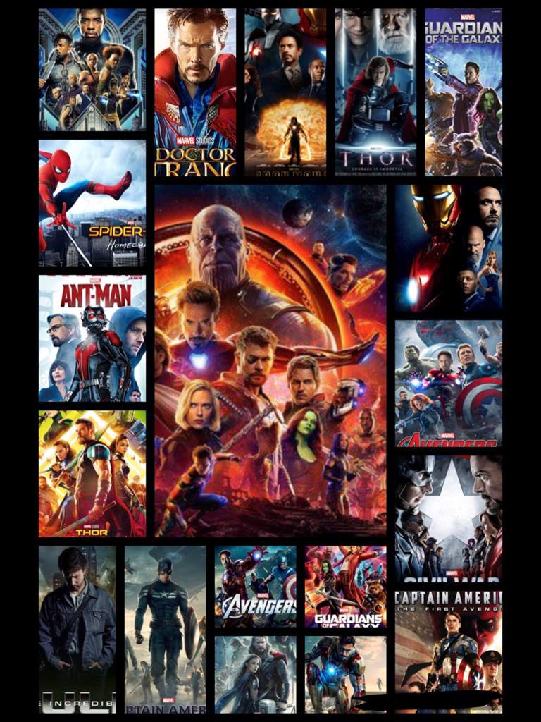 Really Quick and Simple edit of All MCU Films. | Marvel Amino