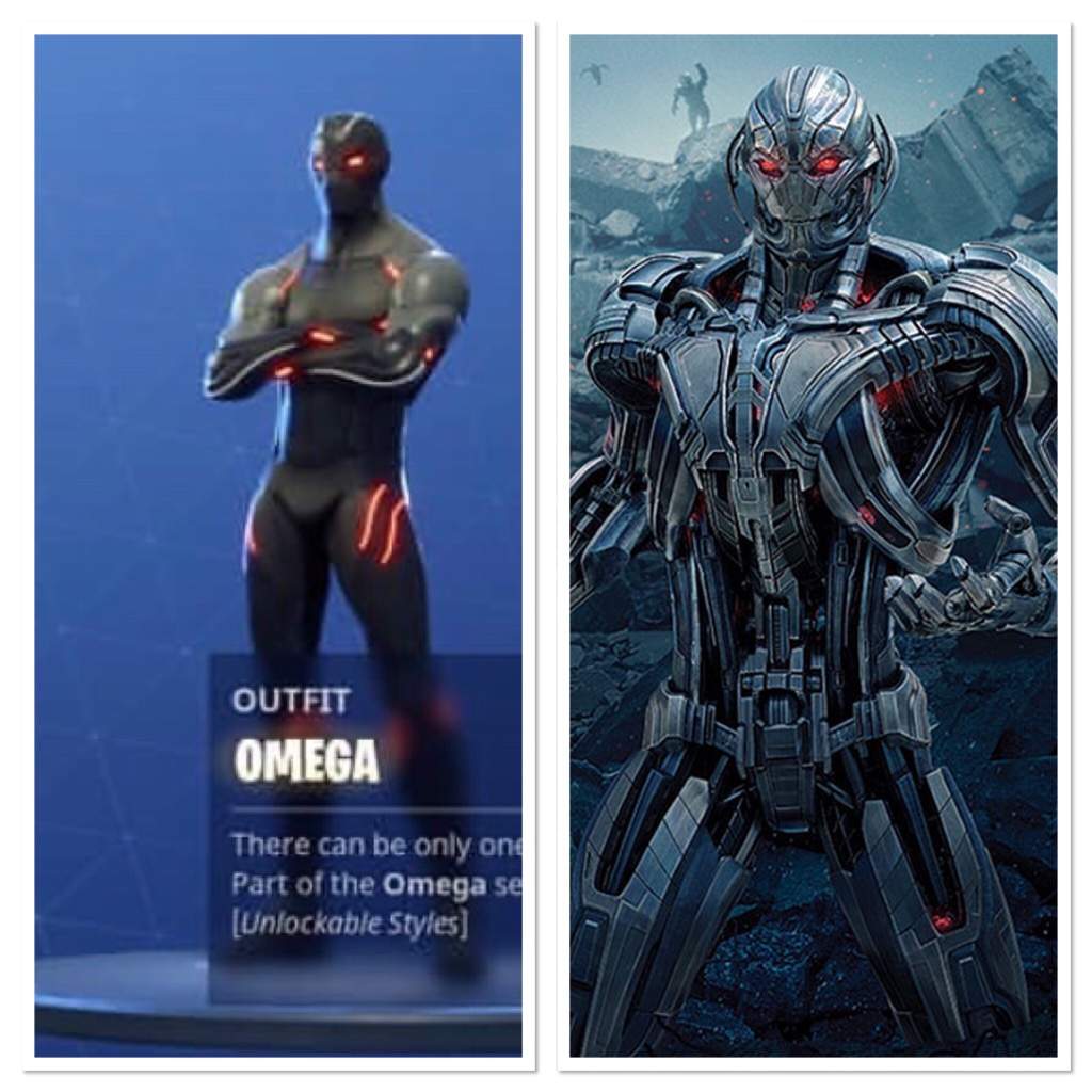 Ultron And Omega Skin Fortnite Funny Fortnite Videos Funny Fortnite Videos