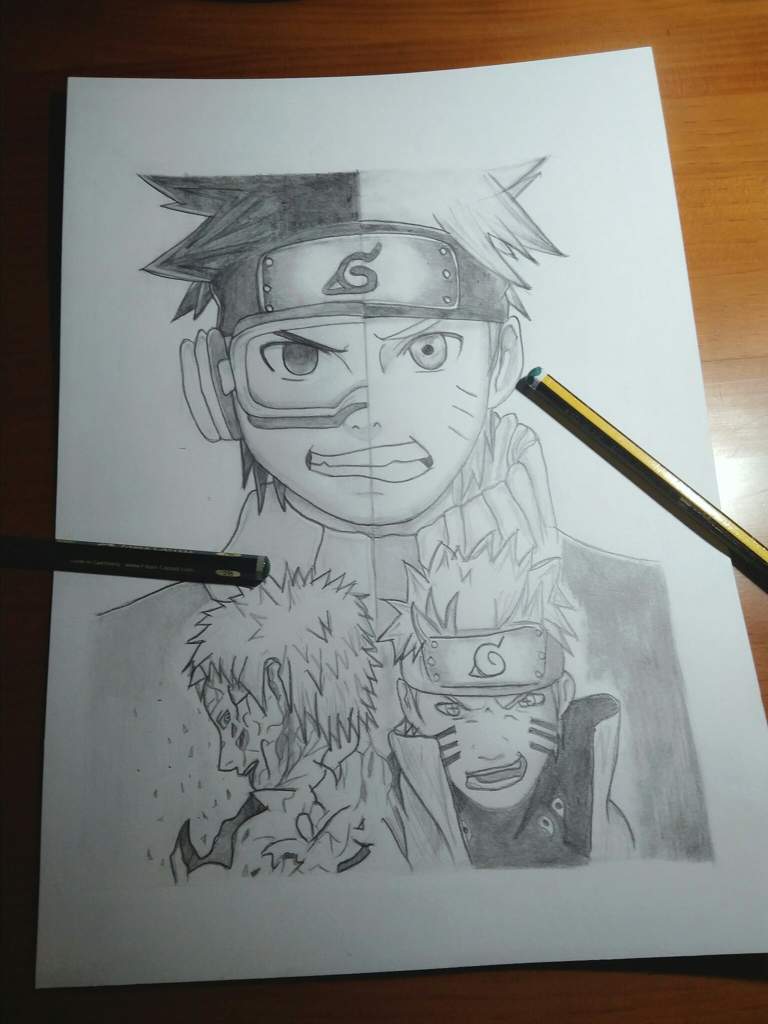 Dibujo Obito y Naruto. | •Boruto Amino Fans• Amino