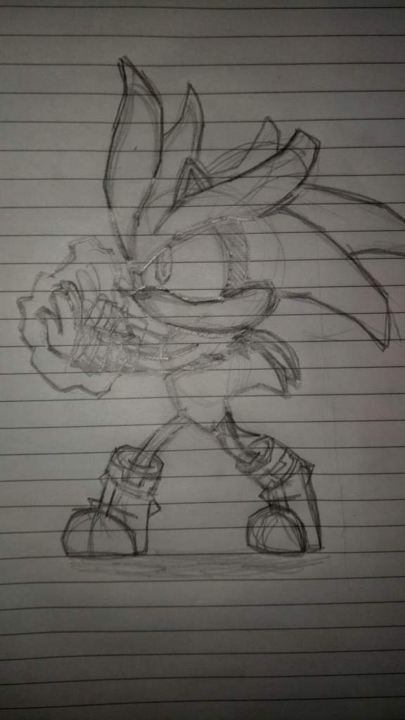 Sonic battle Art style challenge entry | Sonic the Hedgehog! Amino