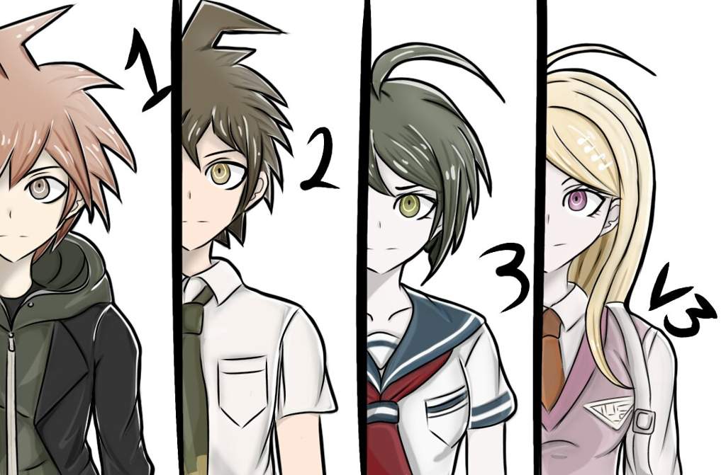 Protagonists of Danganronpa | Danganronpa Amino