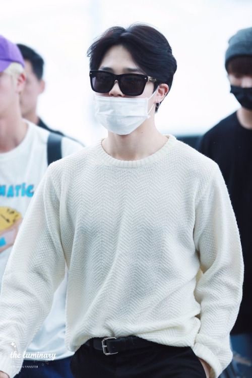 jimin in white tshirt