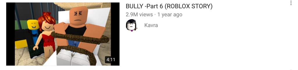Dont Bully A Roblox Story