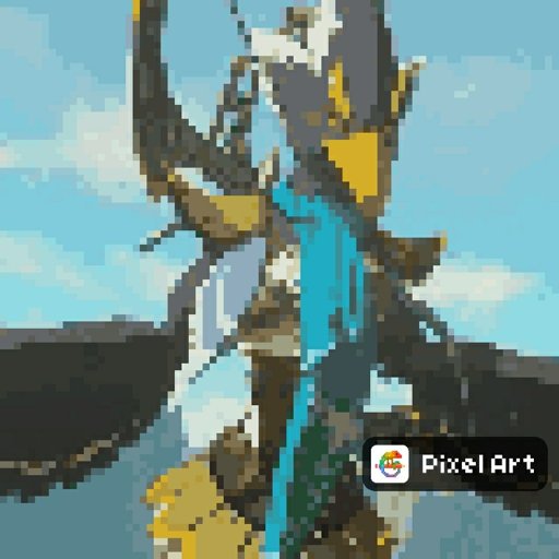 Pixel art de revali | Zelda Breath Of The Wild {Fr} Amino