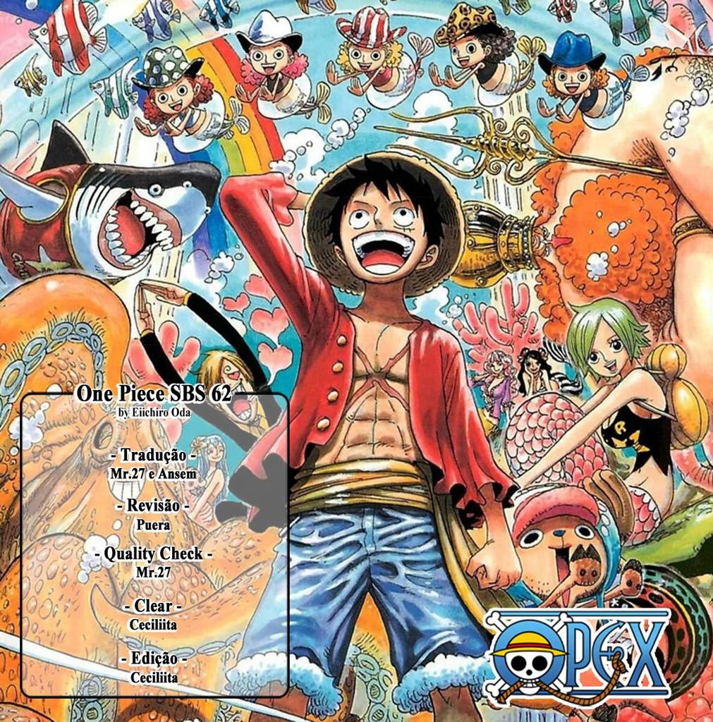 One Piece Volume 62 Sbs One Piece Brasil Amino