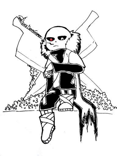 Cross sans X-tale by jakei95 | Official Xtale/Underverse Amino