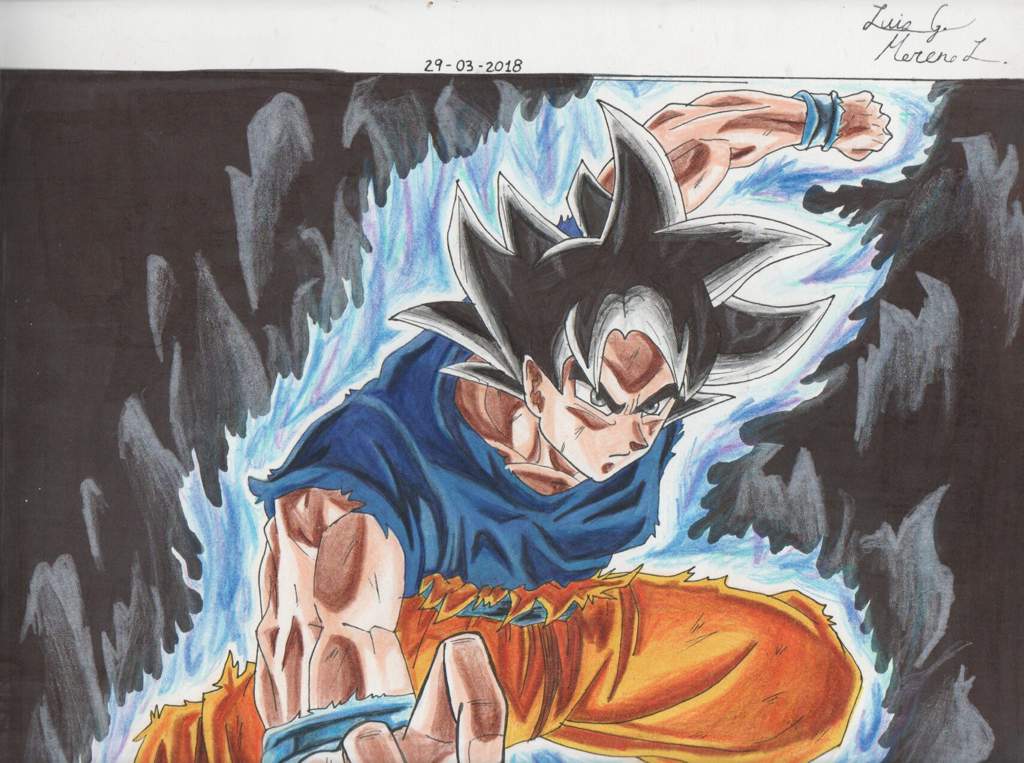 Goku Ultra Instinto, diseño DibujaZos | •Arte Amino• Amino