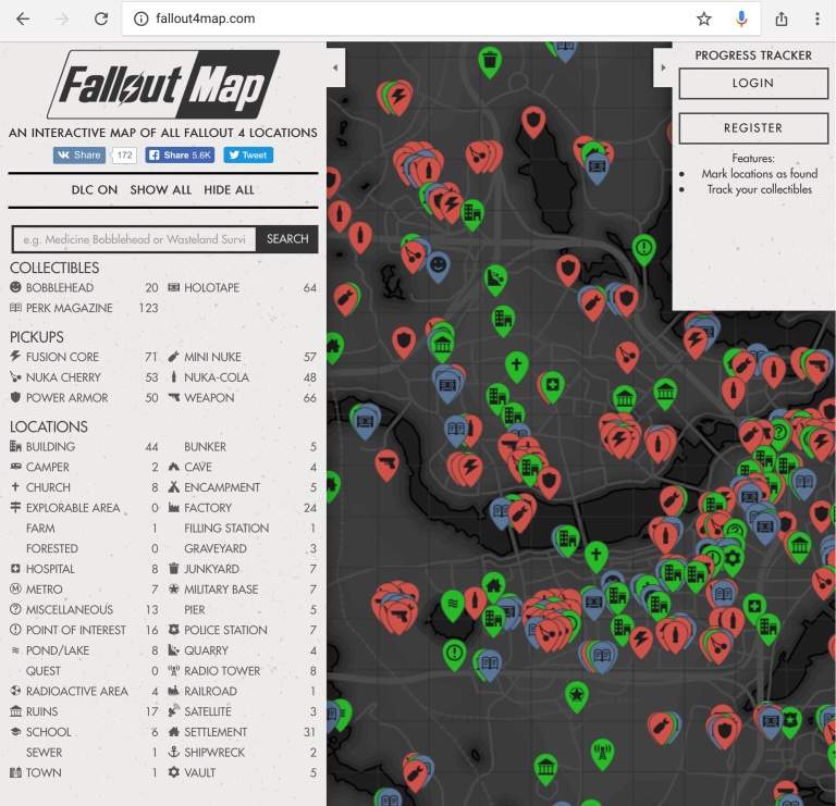 fallout 4 interactive map