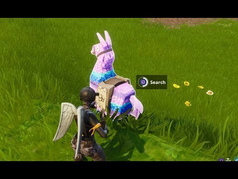 ces lamas donnent beaucoup de munitions de ressources des tremplins et parfois meme de la potion cela peut donc changer le cours de votre partie si vous - fortnite trouver un lama