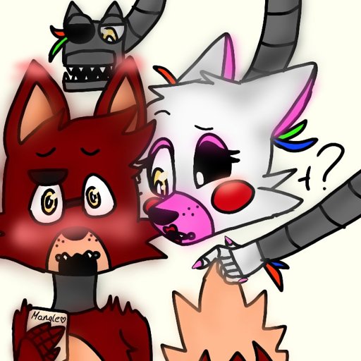 My art ship Foxy x Mangle | Five Nights At Freddy's Amino