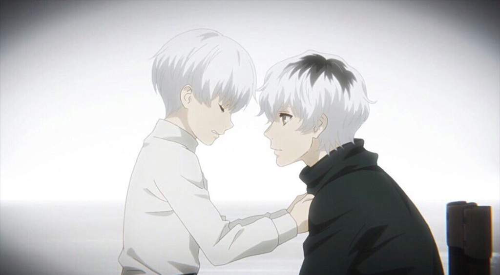 cant wait to see white haired kid kaneki next episide