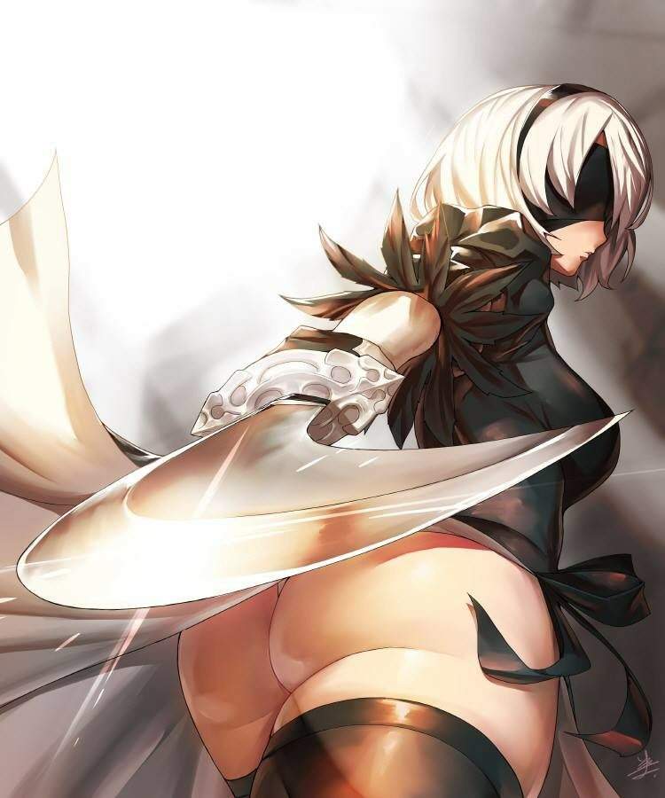 When 2b Sees You Looking At Her Ass Nier And Drakengard Amino
