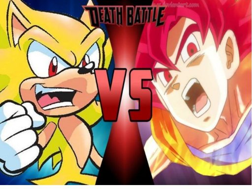 Super sonic vs. super saiyan god goku | Sonic the Hedgehog! Amino