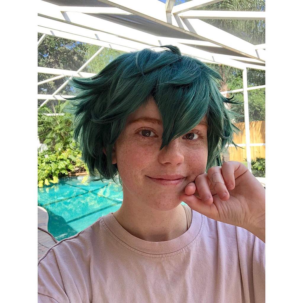 My Deku wig~! | Cosplay Amino