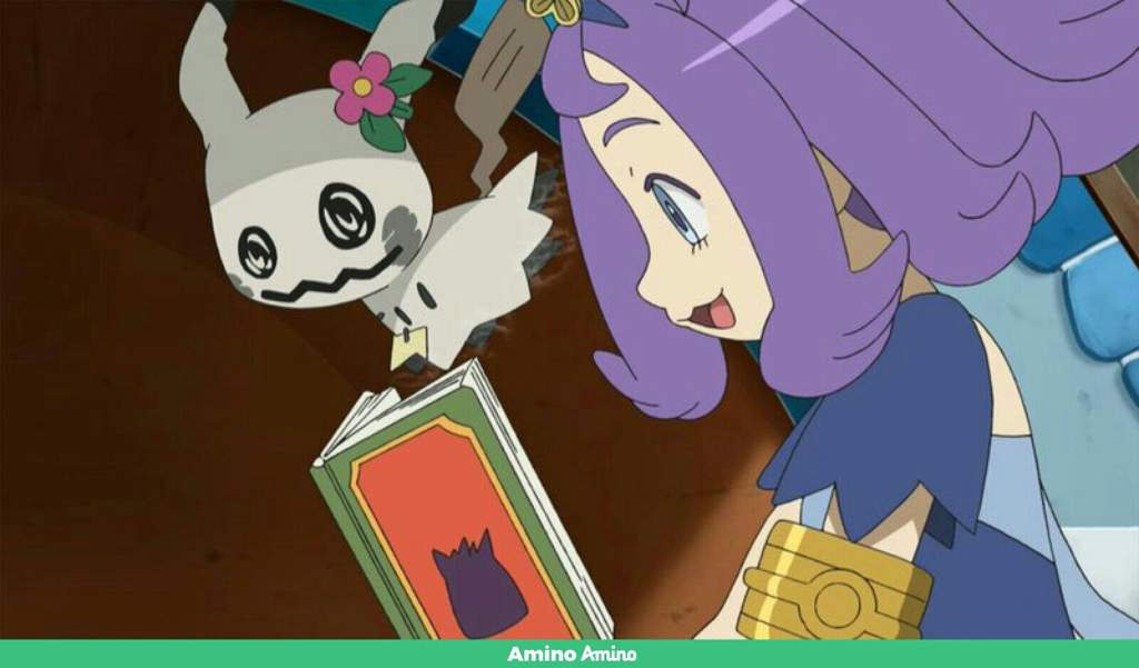 Acerola With Shiny Mimikyu Pokemon Amino