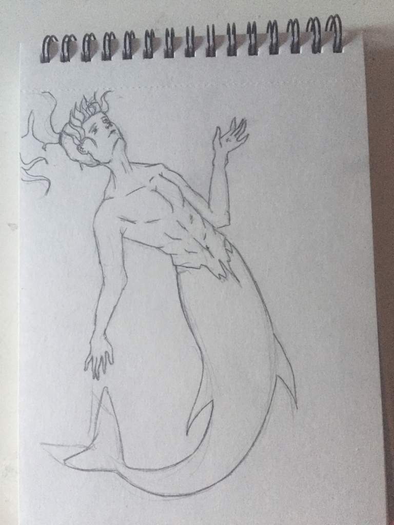 anime merman and mermaid