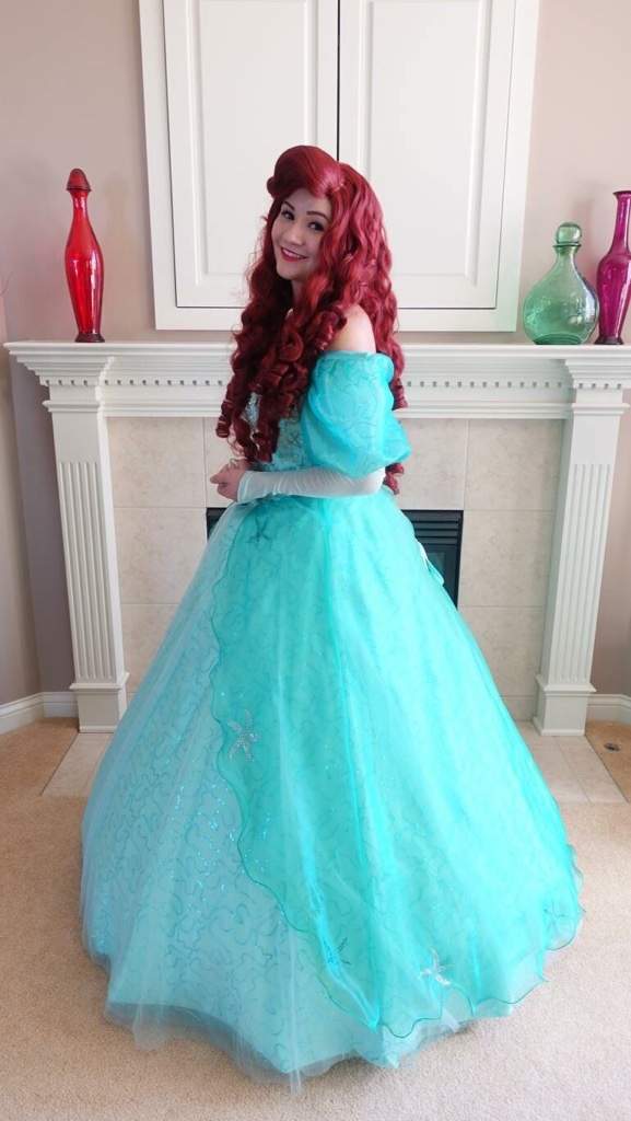 ariel cosplay dress