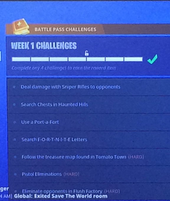 Finally Finished My Weekly Challenges Fortnite Battle Royale - fortnite battle royale armory