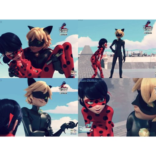 Chat Noir saves Ladybug 😊 | Miraculous Amino