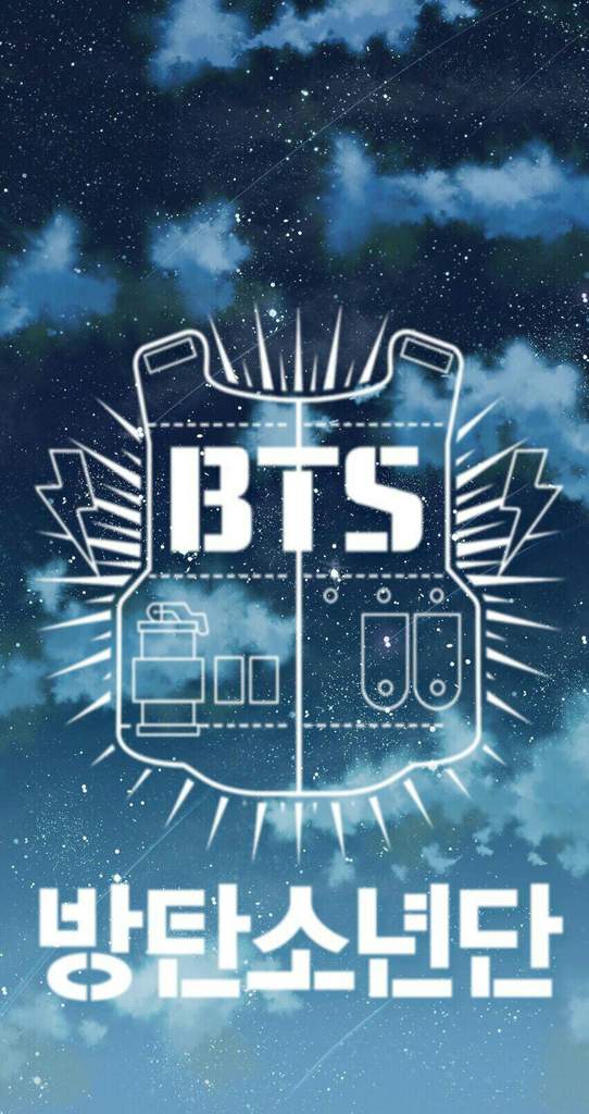 These are some of BTS logo. You can use it as wallpaper on your phone