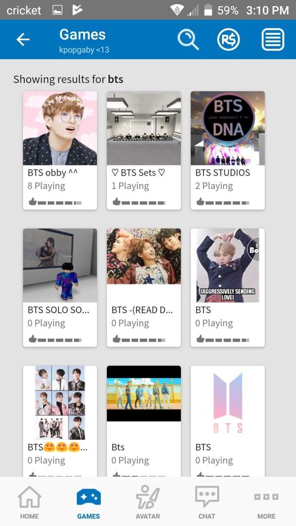 Roblox Added Bts Games Army S Amino - bts roblox avatar