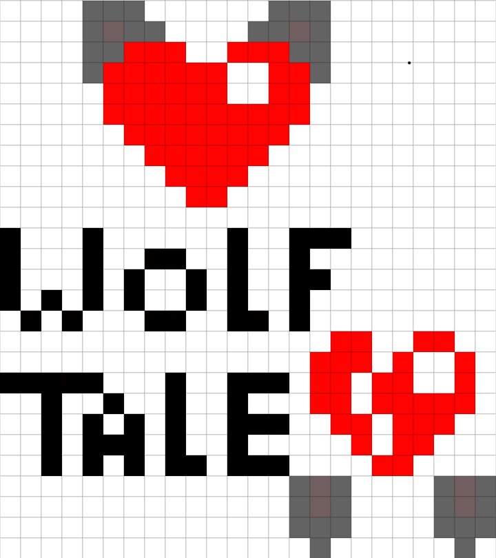 Wolftale Logo Pixel Art Undertale Aus Amino