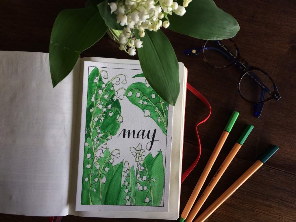 Page De Garde Bullet Journal Mai mai ! ♡ | Bullet Journal [Francophone] Amino