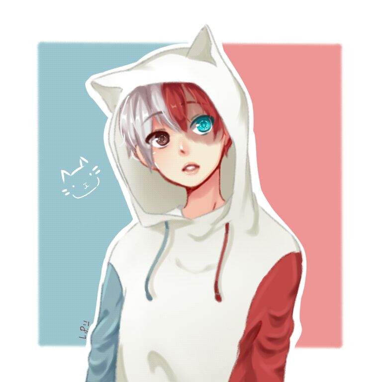 neko hoodie with ears