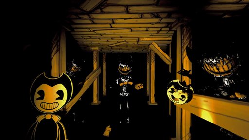 “Your the creator, you traitor!” Ink Bendy Attacks Poster | Bendy and ...