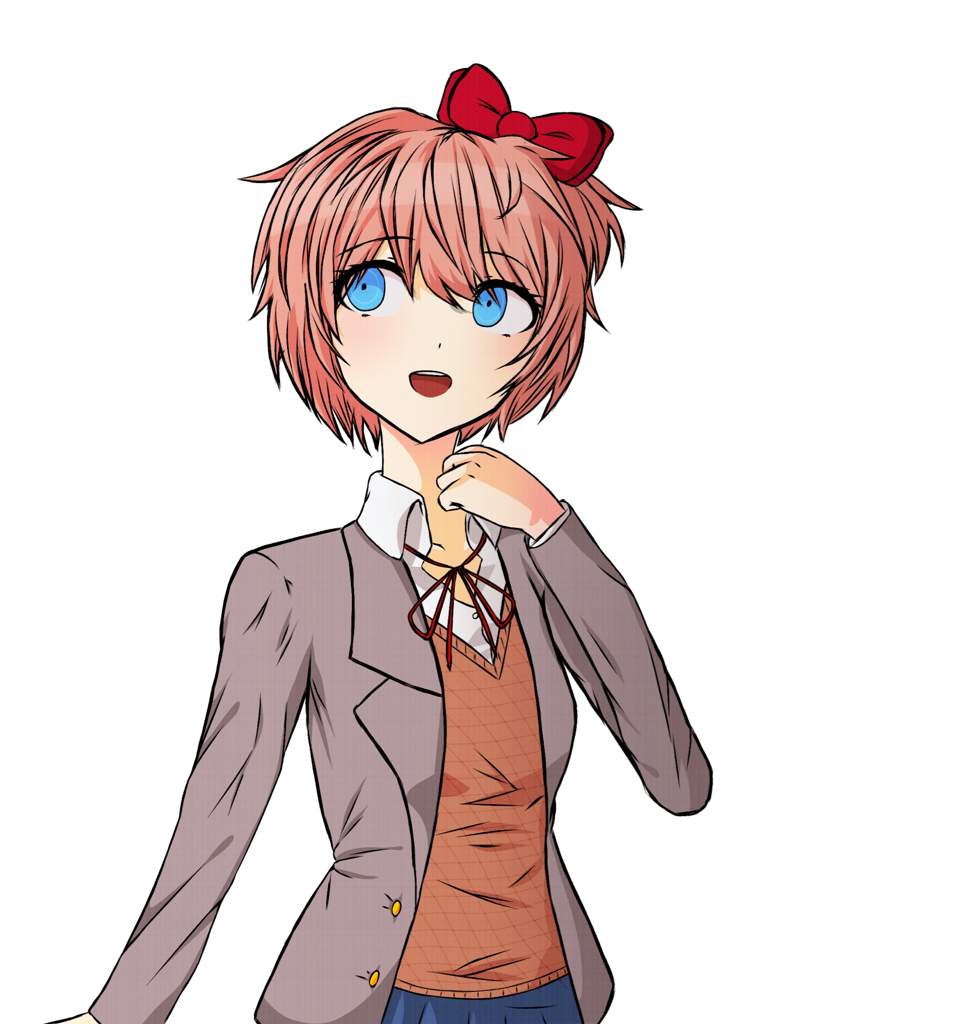 Sayori Ddlc Sprites