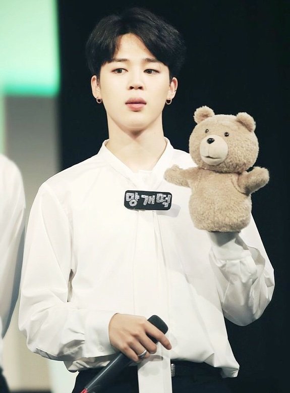 bts jimin teddy bear