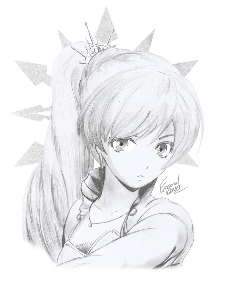 Our Fate Will Intersect Weiss Schnee Fanart Speedart Rwby Amino