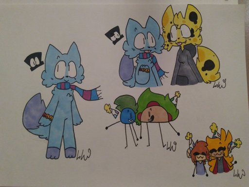 Character's grouped by Voice actors (BFB idk :P) | BFDI💖 Amino